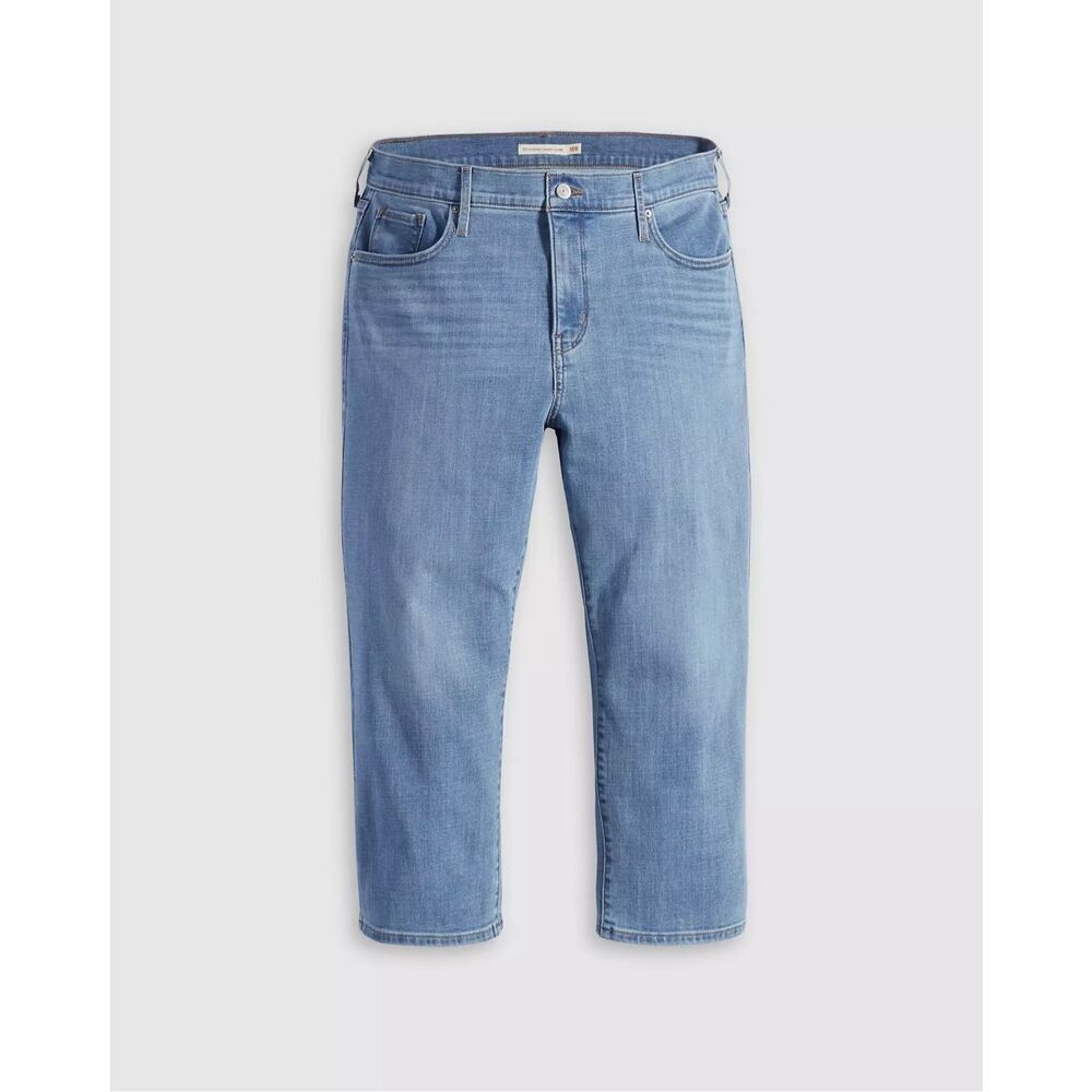 Levi's 311 Shaping Skinny Capri Jeans Lapis Level Light Wash 22W